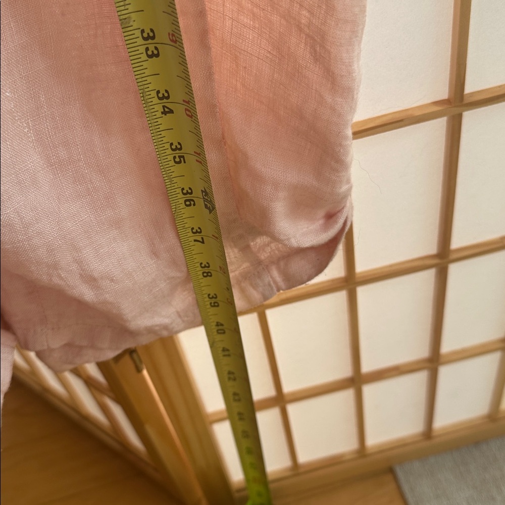 100 % pink linen overalls - Picture 10 of 10